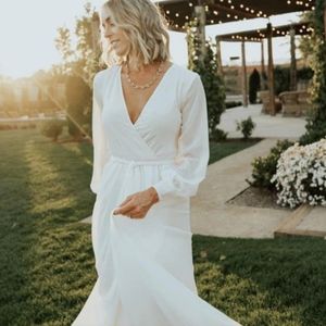 Baltic Børn Lydia Off-White Maxi Dress